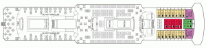 Pullmantur Zenith Deck 11 - Marina-Lido-Pools-Cabins