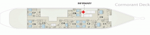 MV Evolution Deck 02 - Cormorant - Cabins