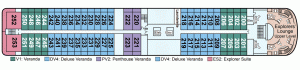 Viking Mississippi Deck 02 - Explorers Lounge-Cabins