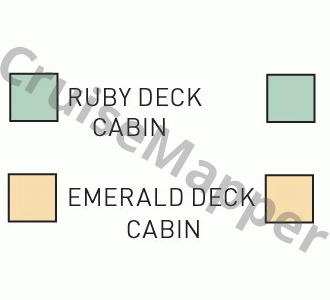 MS Swiss Ruby deck 3 plan (Sun) legend