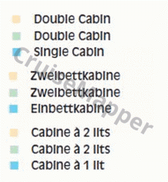 MS Saxonia deck 3 plan (Sun) legend