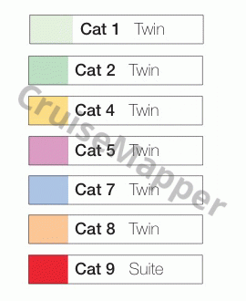 MS Belvedere deck 2 plan (Rhine) legend