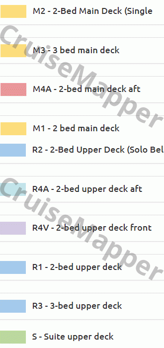 DCS Alemannia deck 4 plan (Sun-Pool) legend