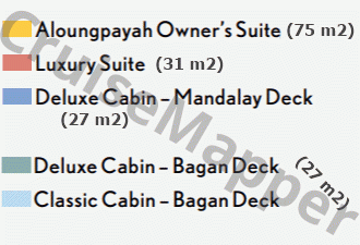 Sanctuary Ananda deck 2 plan (Bagan-Lobby-Dining) legend