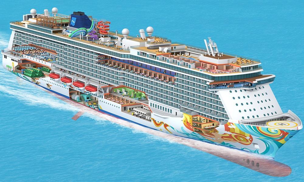 NCL cruise ship design (Breakaway-class) Breakaway, Getaway