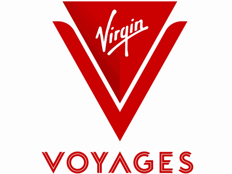 Virgin Voyages cruise line logo