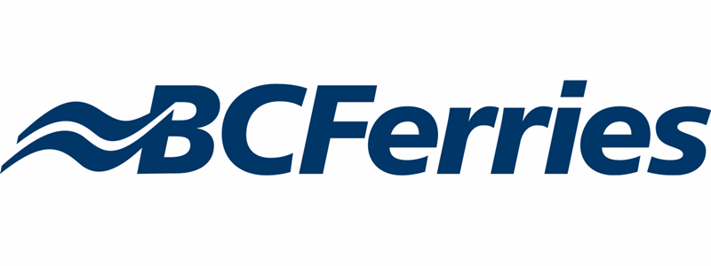 ferry company BC FERRIES logo - CruiseMapper