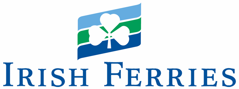 ferry company IRISH FERRIES logo - CruiseMapper