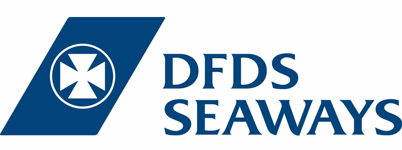 ferry company DFDS SEAWAYS logo - CruiseMapper