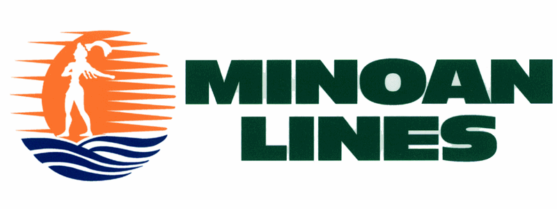 ferry company MINOAN LINES logo - CruiseMapper