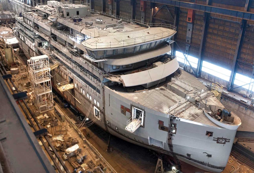 Swan Hellenic cruise ship construction