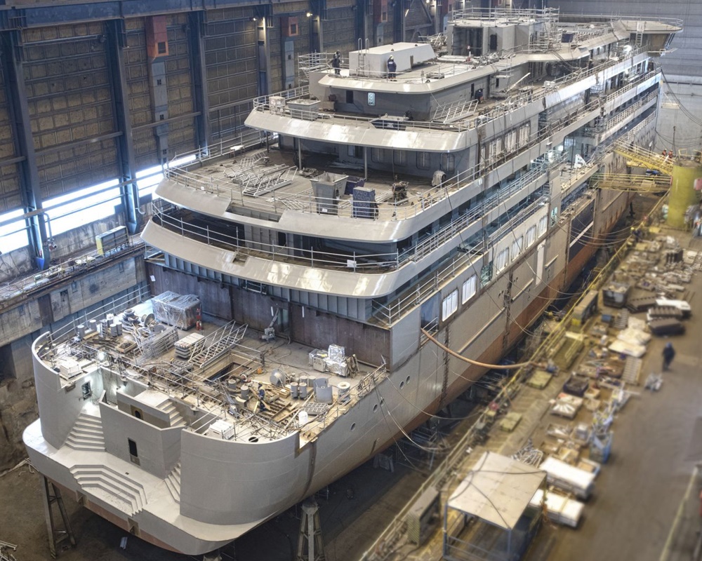 Swan Hellenic cruise ship construction