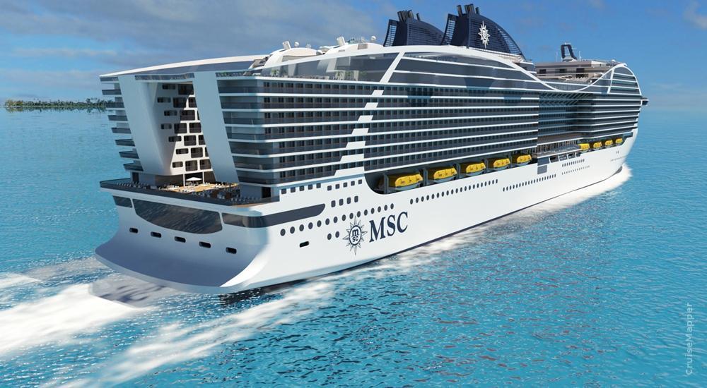 MSC World Class cruise ship