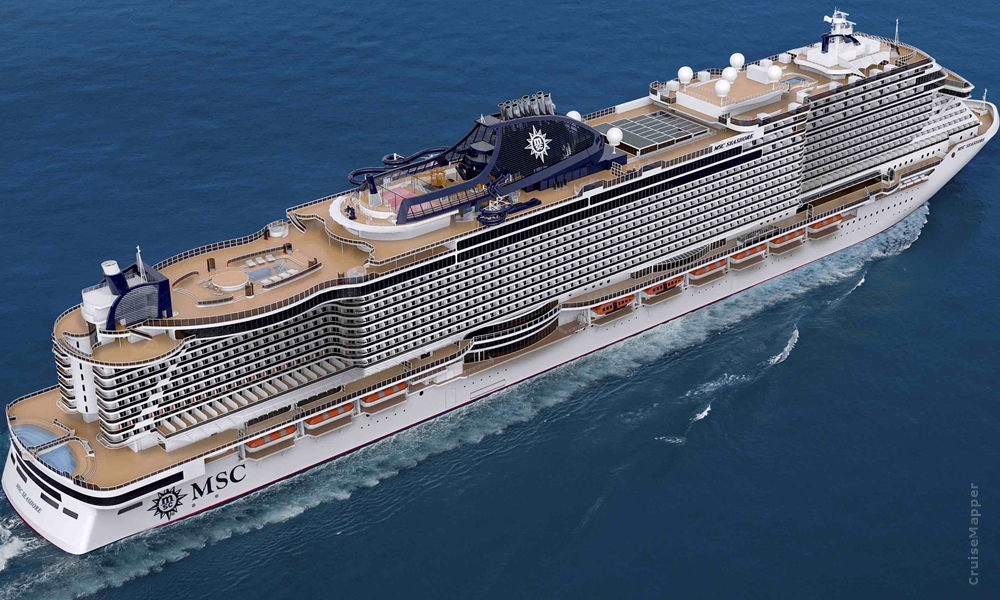 MSC Cruises Seaside-EVO class ship