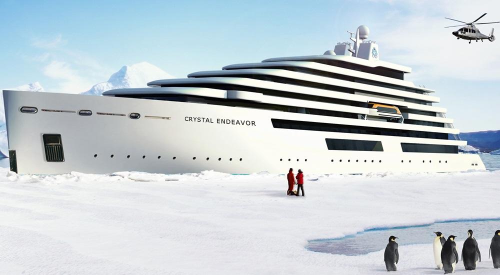 Crystal Endeavor yacht cruise ship design