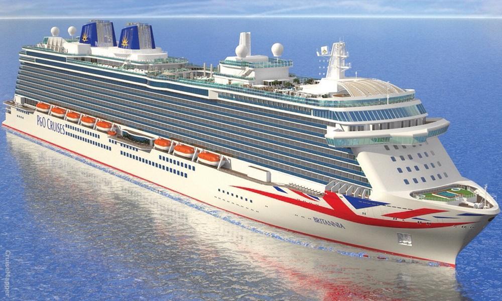 britannia cruise ship current itinerary 2023