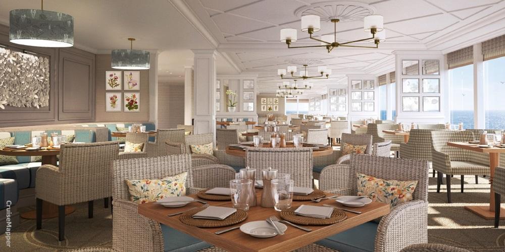 Saga Cruises new ship (The Verandah restaurant)
