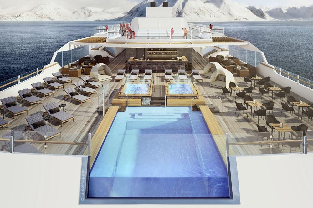 Hurtigruten new ships (infinity pool)