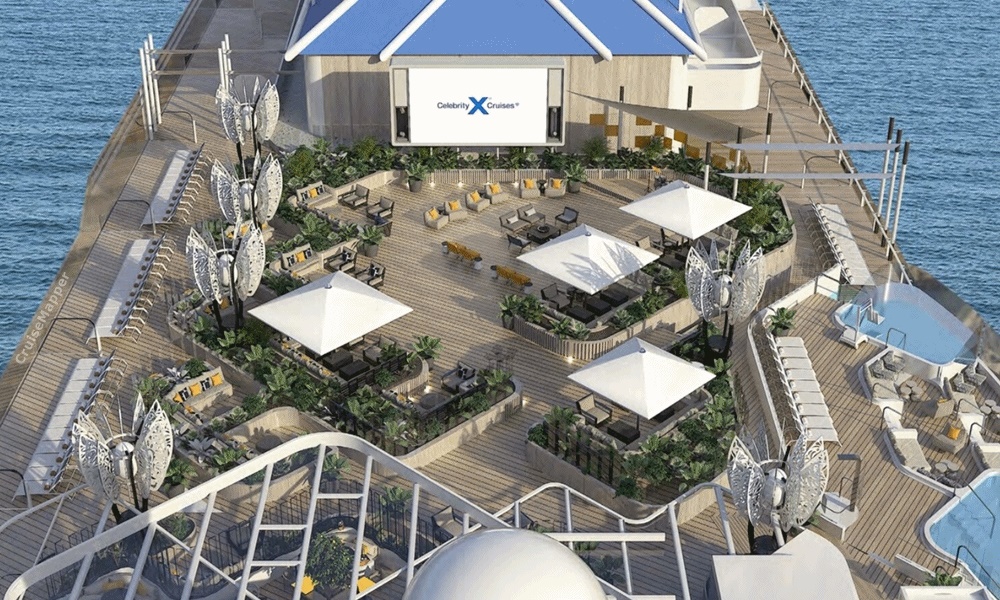 Celebrity Cruises Edge-class ships - Rooftop Garden