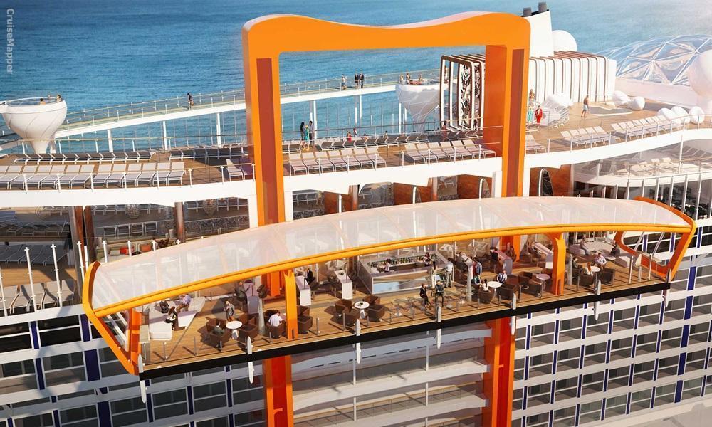 Navires de classe Edge de Celebrity Cruises - Tapis magique