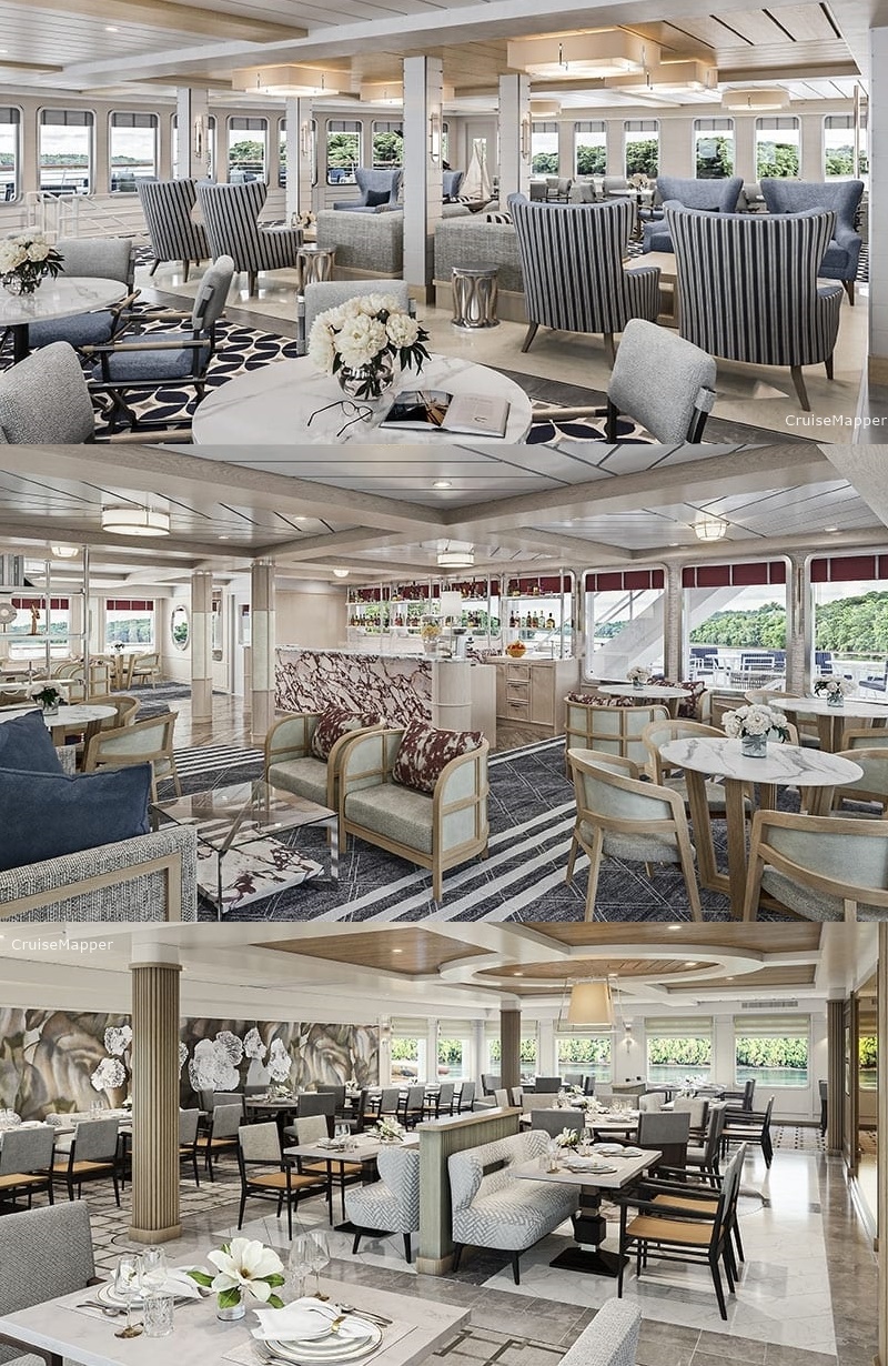 ACL Coastal Cat ship (restaurant, bar lounges)