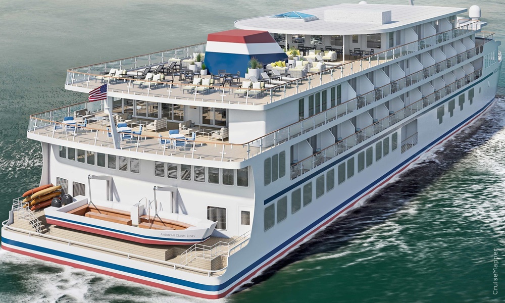 American Cruise Lines new ship design