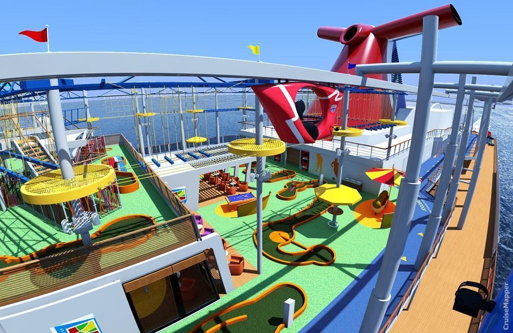 Carnival cruise ship SkyCourse (Vista, Horizon)