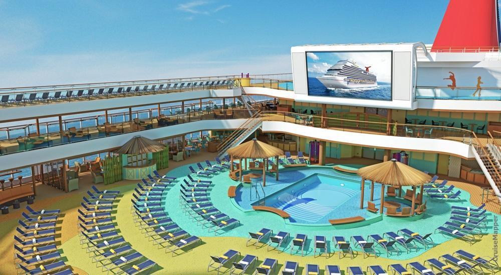 Carnival cruise ship Serenity Retreat (adults-only deck)