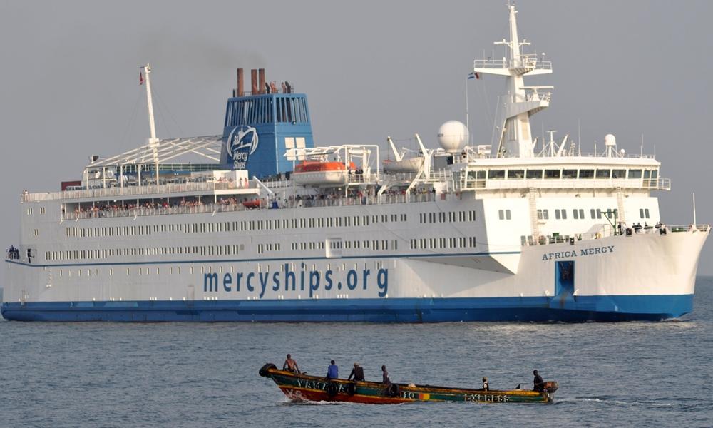 Africa Mercy ship (hospital ship)