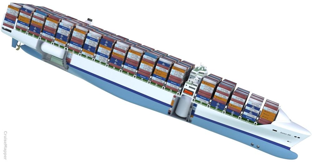 LNG container ship