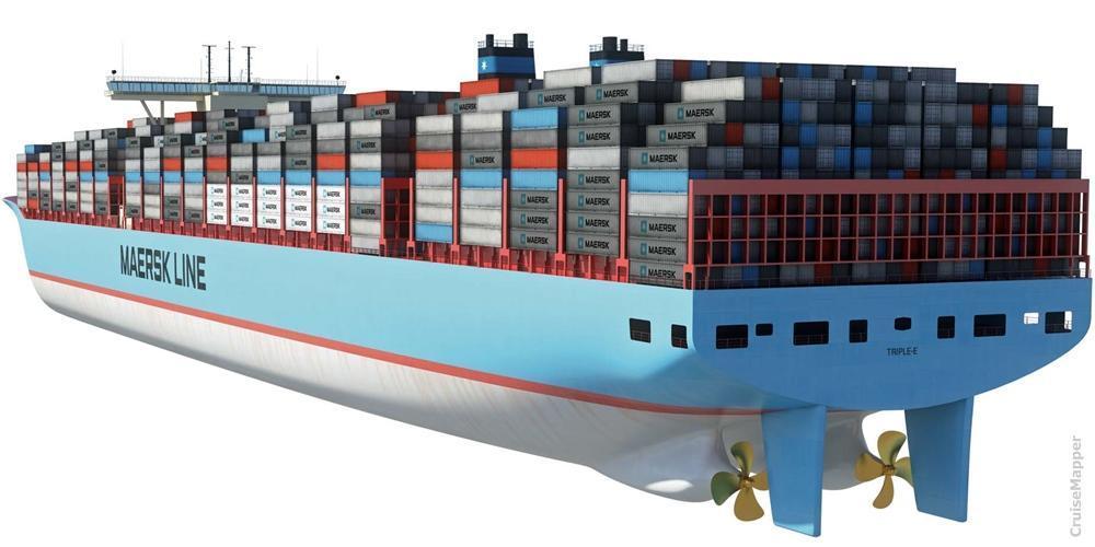 cargo container ship (Maersk)