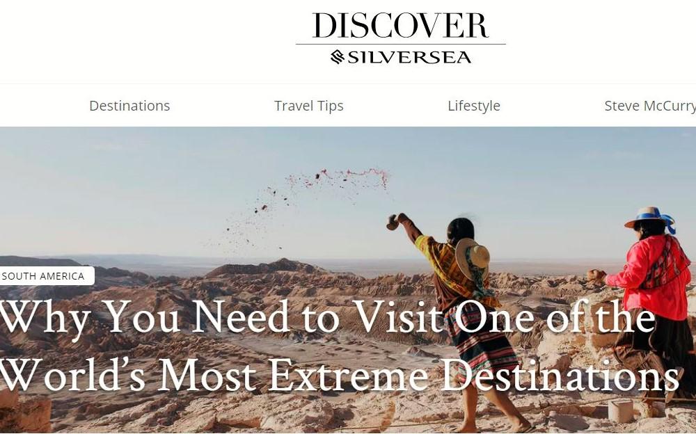 Silversea Discover blog