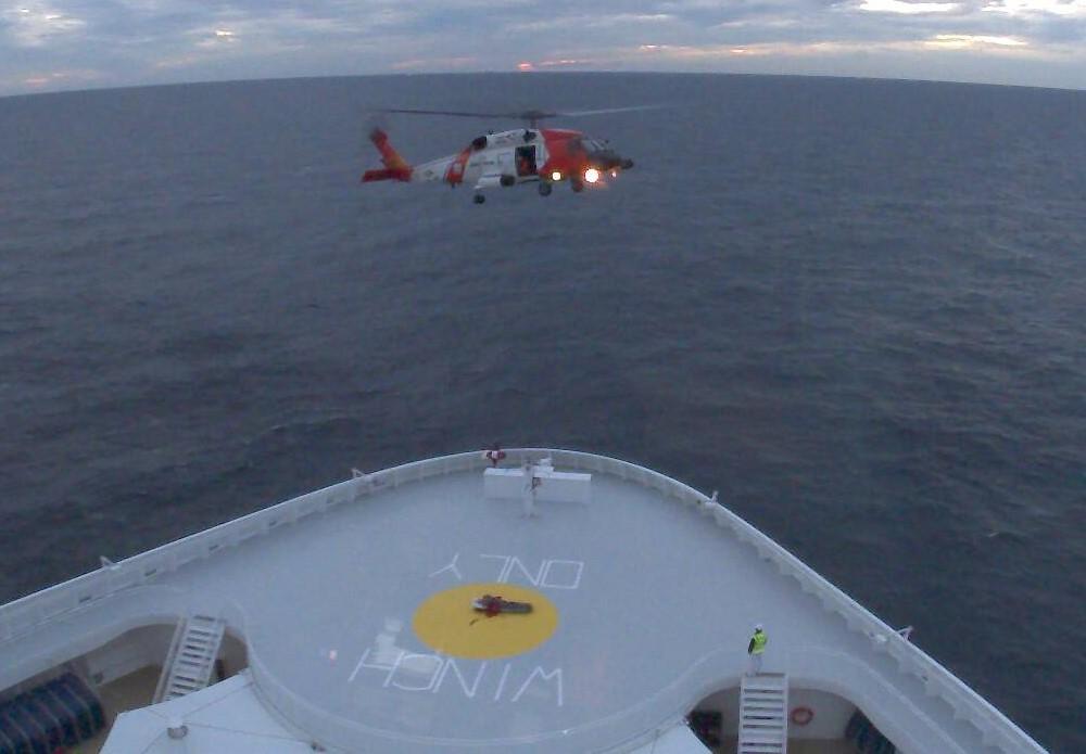 NCL Norwegian Escape medevac