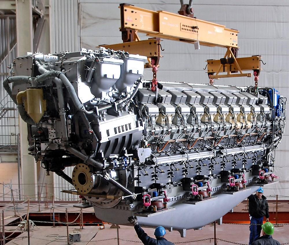 how big are cruise ship engines