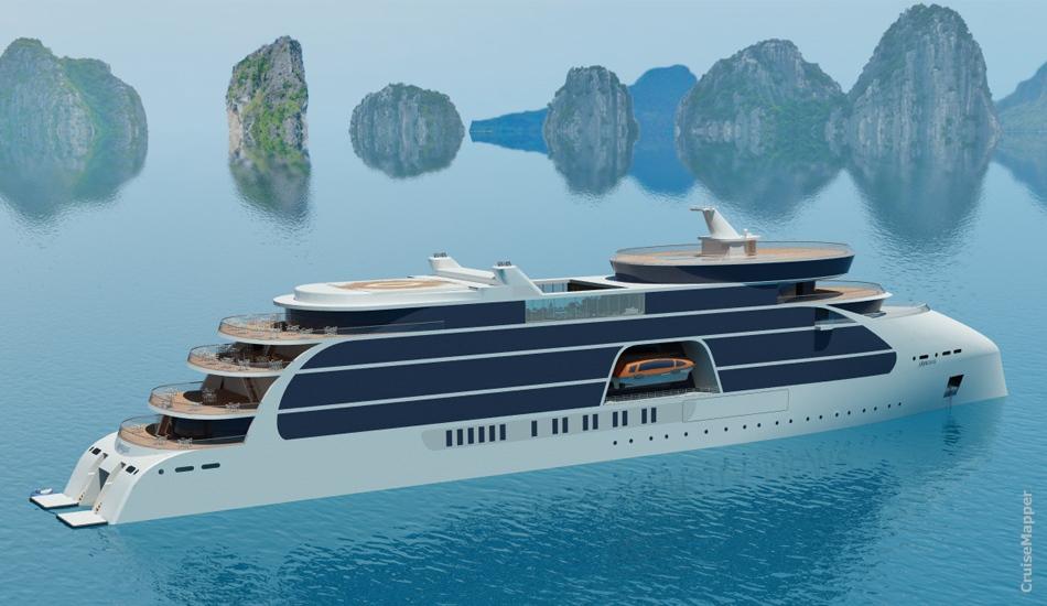 Ulysseas cruise ship design (STX France)