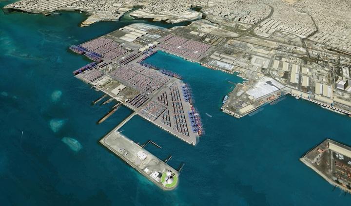 Port of Jeddah Saudi Arabia