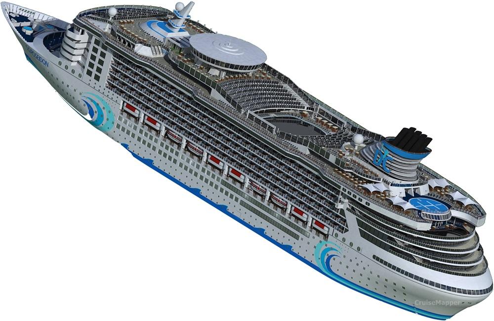 World's Top50 Largest Cruise Ships CruiseMapper