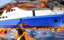 Passenger ferry burning en route to Manado (Indonesia) results in 3 fatalities and massive rescue