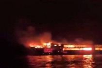 5 dead and 80+ missing after ferry fire off Palawan