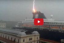 Cruise Ship Struck by Lightning