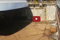 VIDEO: MSC Seaview Floated Out