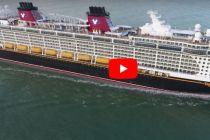 DRONE VIDEO: Disney Dream Chase