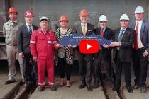 VIDEO: Keel Laid for Hanseatic Inspiration