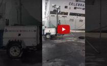 VIDEO: Cruise Ship Breaks Off Moorings at Freeport