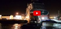 VIDEO: Celebrity Edge Floats Out