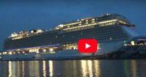 VIDEO: Norwegian Bliss Departs Meyer Werft