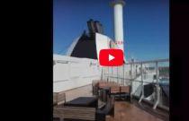 VIDEO: Rotor Sail Installed on Viking Grace