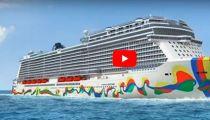 VIDEO: Norwegian Encore Hull Art Revealed