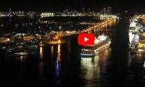VIDEO: Three Carnival Ships Arrive in Miami