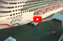 VIDEO: Norwegian Cruise Ship Crashes Into Dock in San Juan